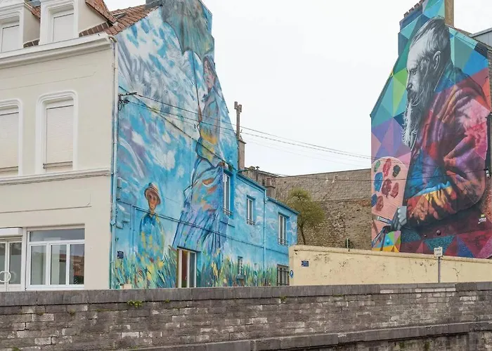 Station Street Art 2-4 Pers Wifi Daire *